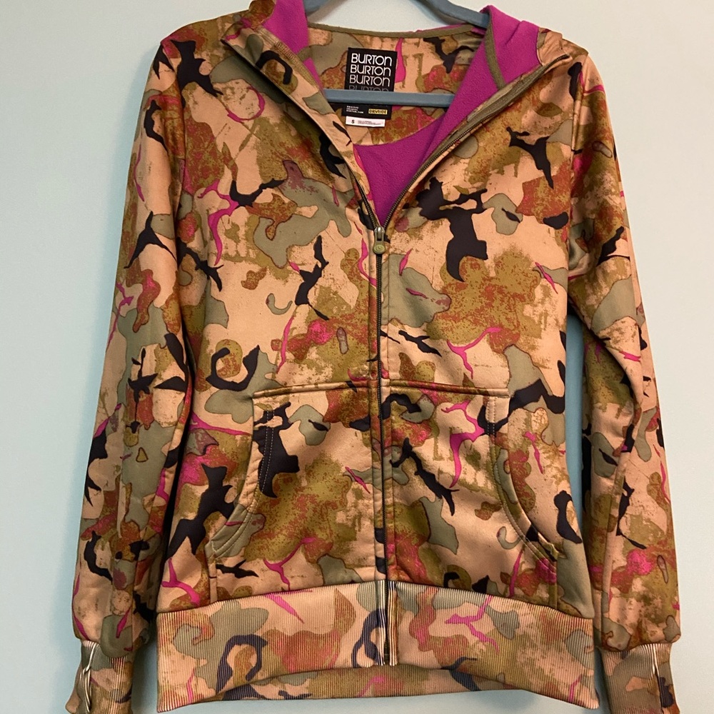 Burton DryRide Hoodie- Sz S 💚🤎💛🖤💖